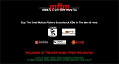 Desktop Screenshot of musicfromthemovies.com